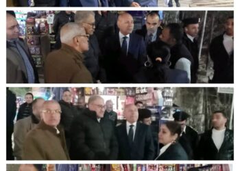 جولة ليلية  لمحافظ القاهرة لمتابعة إستمرار تسليم المحلات المخصصة لنقل الباعة الجائلين 