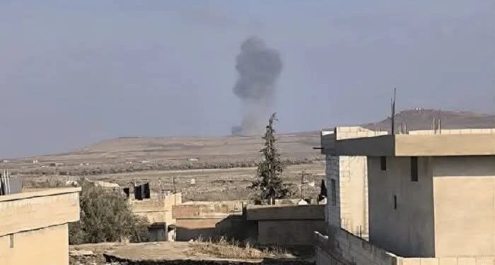 غارة إسرائيلية تستهدف موقع تل الشحم العسكري في ريف دمشق
