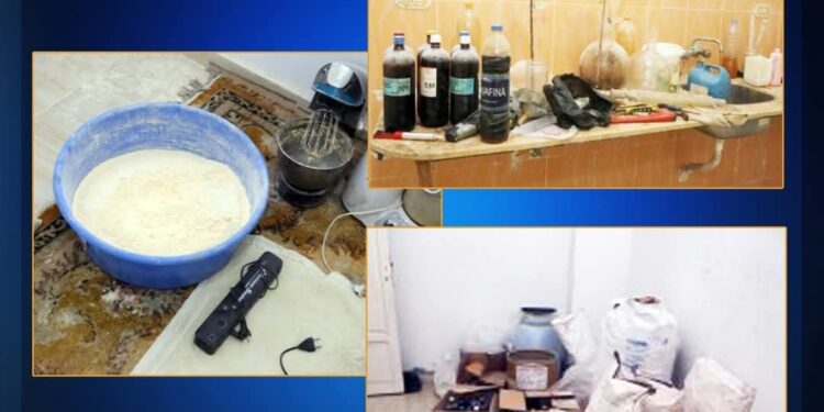 نجاحات قطاع مكافحة المخدرات والاسلحة في تصفية تشكيلات عصابية وضبط مواد مخدرة واسلحة نارية غير مرخصة