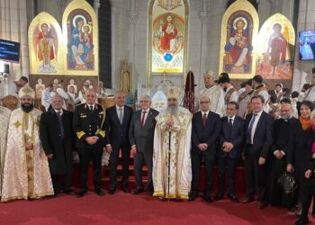 الاتحاد العام للجالية المصرية بفرنسا يشارك في احتفالية عيد الميلاد المجيد