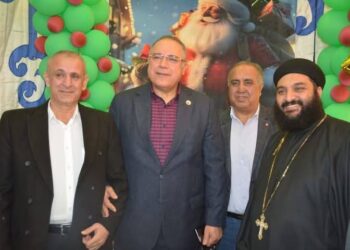 محافظة الدقهلية ..رئيـس مركـز ومدينـة شـربين يقـدم التهنئة للأخوة الأقباط 