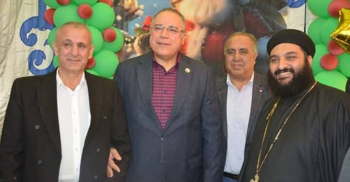 محافظة الدقهلية ..رئيـس مركـز ومدينـة شـربين يقـدم التهنئة للأخوة الأقباط