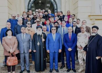 وكيل وزارة الشباب والرياضة بالدقهلية يقدم التهنئة للأخوة الأقباط بالمنصورة