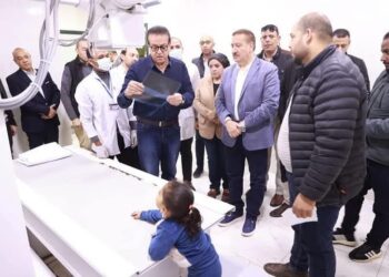 محافظة المنوفية:  وزير الصحة يتفقد مستشفى جراحات اليوم الواحد بمركز أشمون 