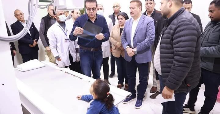 محافظة المنوفية:  وزير الصحة يتفقد مستشفى جراحات اليوم الواحد بمركز أشمون 
