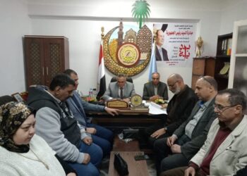 وكيل المديرية يتابع سير امتحانات النقل للفصل الدراسي الأول 2024 / 2025 في يومها الخامس 