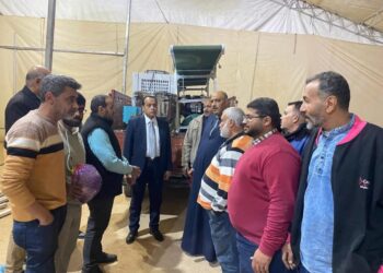 التجهيزات النهائية لمعرض “صنع في سوهاج” استعدادًا لانطلاقه في 20 يناير