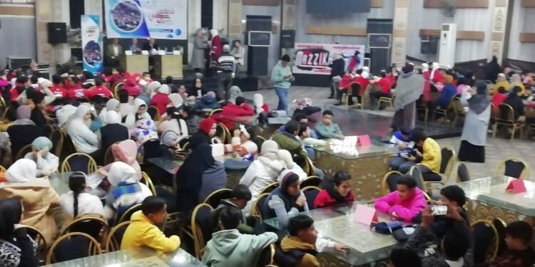 اللقاء الحوارى للمؤتمر الوطني الثالث للنشء بدسوق تحت شعار «بناء جيل»