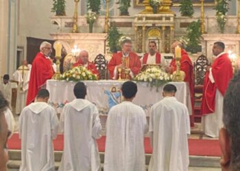 محافظ الإسكندرية وقامات المجتمع المدني يشاركون في عزاء البابا فرنسيس بابا الفاتيكان