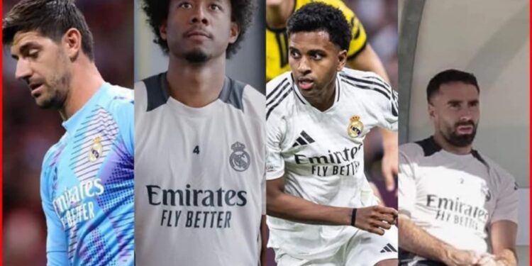 قبل لقاء برشلونة غيابات مؤثرة بريال مدريد