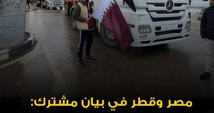 الخارجية المصرية:استمرار جهود مصر و قطر لإنهاء الأزمة الإنسانية في غزة