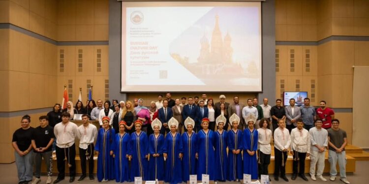 يوم ثقافي روسي في جامعة الملك سلمان الدولية