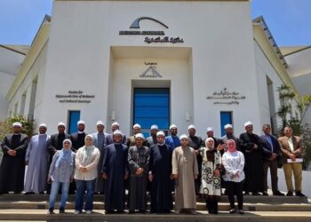 أئمة الأوقاف في زيارة لفرع مكتبة الإسكندرية بالقرية الذكية للاطلاع على وسائل التكنولوجيا الحديثة