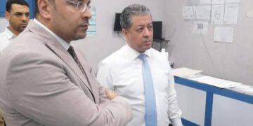 وكيل صحة الدقهلية يشيد بجهود الآطقم الطبية والادارية فى التعامل مع  مصابي حريق  مخزن شربين