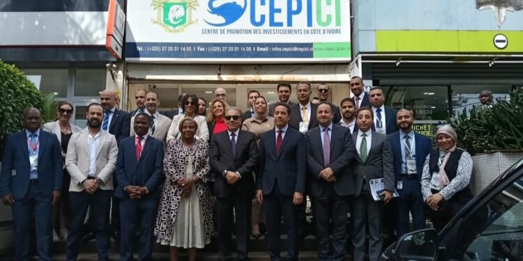 بعثة اتحاد الصناعات المصرية تلتقي برئيسة هيئة الاستثمار الإيفوارية: تعاون مشترك وتسهيلات للمستثمرين المصريين