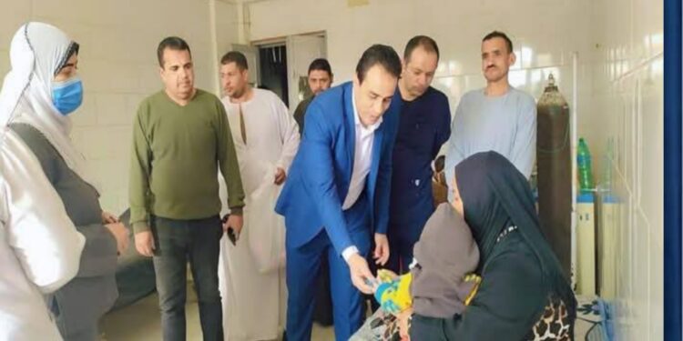 صفحات التواصل الاجتماعي بقنا تحتفي برئيس مجلس مدينة شاب