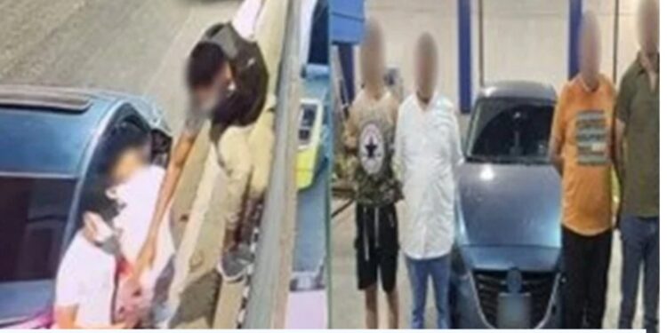 الفاء القبض على مهاجمي معرض السيارات بالعجوزه