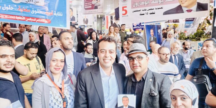 ماجده عبد الحي “البلشي نقيبا للصحفيين كلاكيت تاني مره