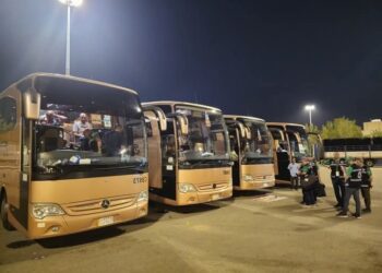 استلام المؤسسة القومية لتيسير الحج  283  استعداداً لتصعيد الحجاج إلى عرفات