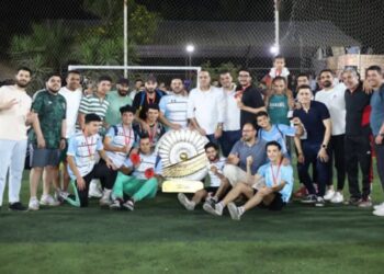 نجمة سينا” يتوج ببطولة دورة مدريد الصيفية. بعد صراع مع الفرق المنافسه 