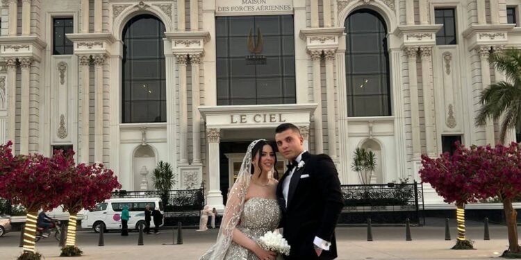 زفاف النقيب محمد نجل اللواء هشام زغلول وحبيبة السيد