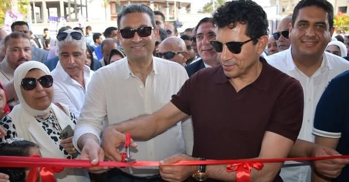 وزير الشباب والرياضة ومحافظ دمياط يتفقدان ملتقى التوظيف وورش مشروعي “مشواري” و”علّمني حرفة”