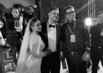 زفاف أسطورى لرجل الأعمال شريف الحطاب والبلوجر ريم شريف 