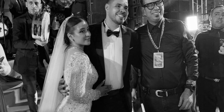 زفاف أسطورى لرجل الأعمال شريف الحطاب والبلوجر ريم شريف