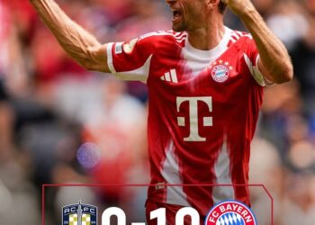  بايرن ميونيخ يكتسح أوكلاند سيتي بعشرة أهداف نظيفة