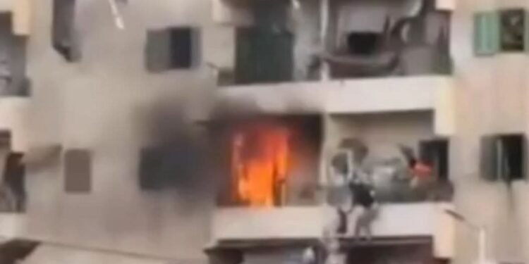 انفجار مدوي في محيط منطقه سكنيه بابو المطامير   يثير الذعر بين سكان المنطقه 