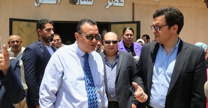 وزير الثقافة ومحافظ القليوبية يتفقدان أعمال تطوير قصر ثقافة بنها ويتابعان أداء قصر ثقافة الطفل