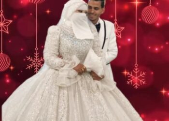 الكاتب سمير احمد القط وأسرة التحرير يهنئون   أرأفت بدوى سالم بمناسبة زفاف “محمد و” شهد ” 