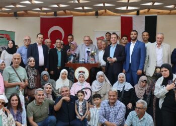 السفير التركي بالقاهره يدلى بتصريحات صحفية بمناسبة اليوم العالمي للاجئين في 20 يونيو.