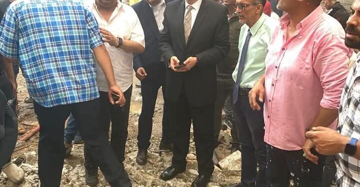 ” النجار ” في متابعة ميدانيه لجهود إطفاء حريق بمخزن دهانات بمنطقة البراجيل بأوسيم