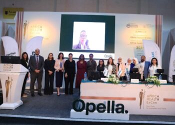 خلال مشاركتها في النسخة الرابعة من مؤتمر الطب الأفريقي Africa Health ExCon