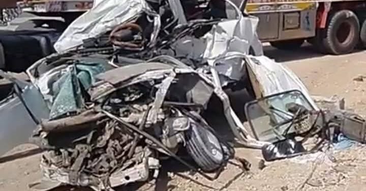 قرية سنابسه تفقد 18من أبنائها  على الطريق الإقليمي بالمنوفية