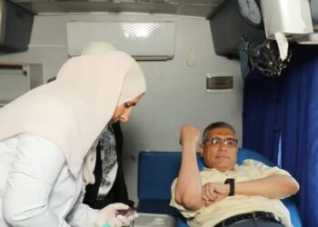 النجار” يشهد انطلاق فعاليات اليوم العالمي للتبرع بالدم من ميدان مصطفى محمود