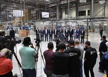 تصريحات تليفزيونية لرئيس الوزراء  عقب افتتاح أول مصنع فى مصر وأفريقيا لشركة BSH الألمانية 