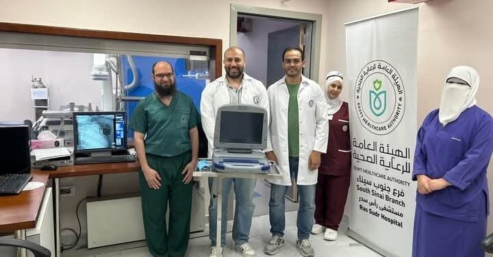 نجاح زراعة منظم دائم لضربات القلب ذي الغرف المزدوجة بمستشفي رأس سدر