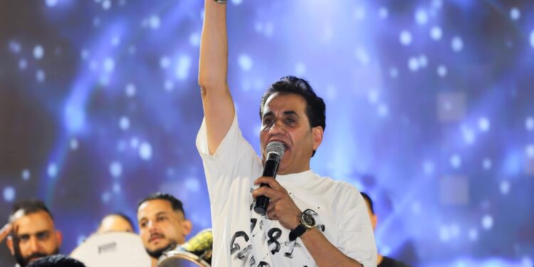 الأوليمبي يحتفي بصعود  فرق السلة واليد للممتاز بحفل غنائي  احياة أحمد شيبة