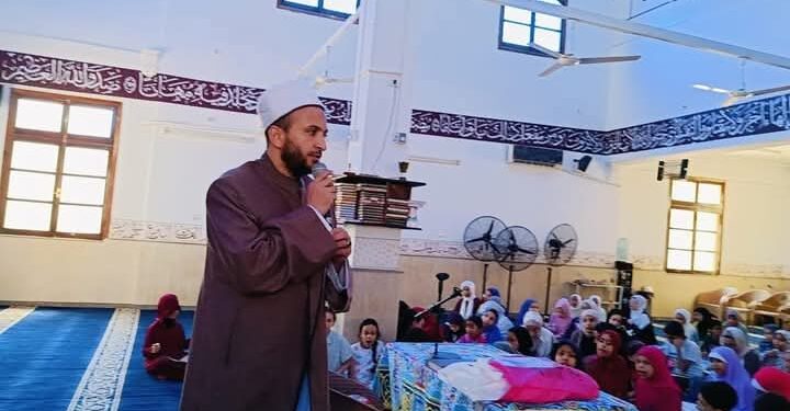 الأوقاف تنظم لقاءََا تفاعلياََ للأطفال ضمن النشاط الصيفي بمسجد جنة الفردوس بمدينة الشروق