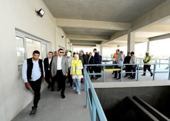 الشربيني” و “غنيم” يتفقدان مشروع توسعات محطة مياه شرب أشمنت ضمن حياة كريمة