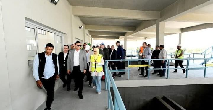الشربيني” و “غنيم” يتفقدان مشروع توسعات محطة مياه شرب أشمنت ضمن حياة كريمة