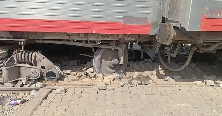 بيان من الهيئة حول حادث خروج قطار عن القضبان بمركز قوىسنا محافظة المنوفية