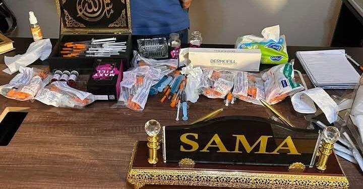 منتحل صفة طبيب  يدير عيادة سما بيوتي كلينك بالدقي