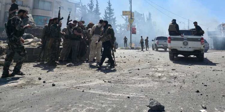 الرئاسة السورية تهدد بالرد الحاسم على الانتهاكات في السويداء