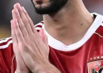 الاهلى يستبعد وسام أبوعلي من معسكر الفريق بتونس