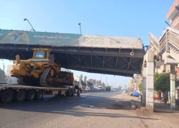 الهيئة العامة للطرق والكباري : تنفي إنهيار احد كباري المشاه بطريق بنها القاهرة الزراعي