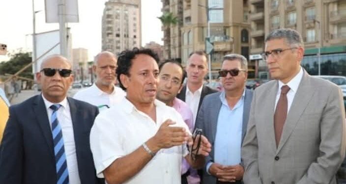 محافظ الجيزة يتفقد مشروع دعم محطة مياه جزيرة الدهب بمصادر تغذية كهربائية اضافيه