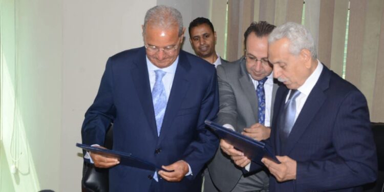 المحكمة العربية للتحكيم توقع بروتوكولات تعاون مع المعهد المصرفي المصري